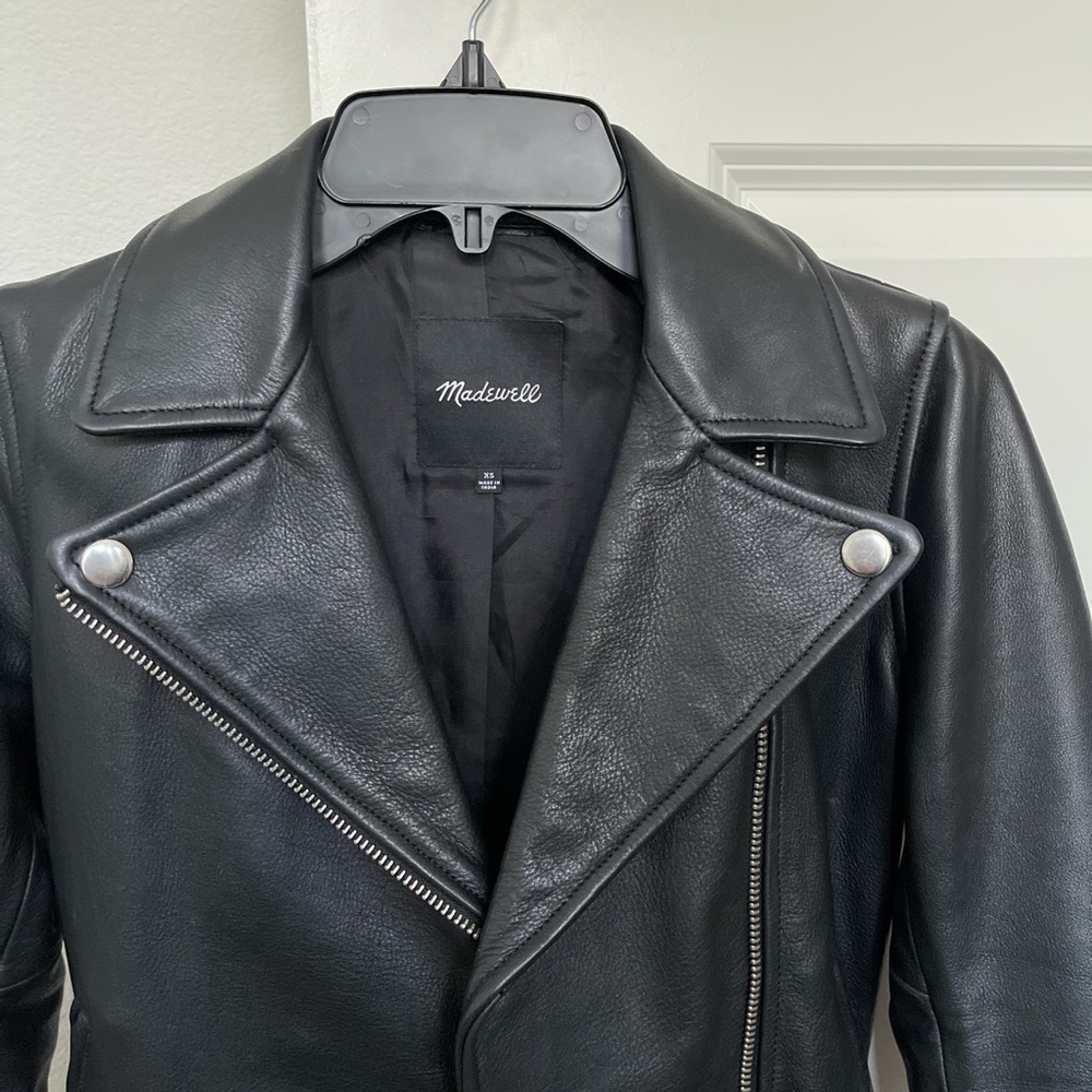 Madewell leather jacket - Picture 4 of 6